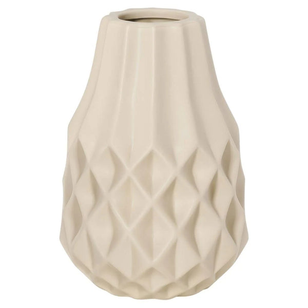 Pina Ceramic Tapered Bulb Vase