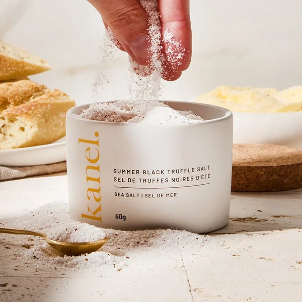 Kanel Inc. Summer Black Truffle Salt Cellar