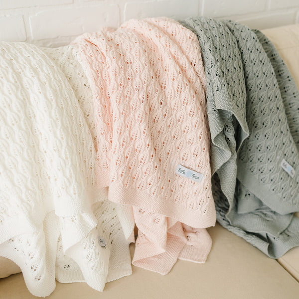 Beba Bean Baby Leaf Blanket