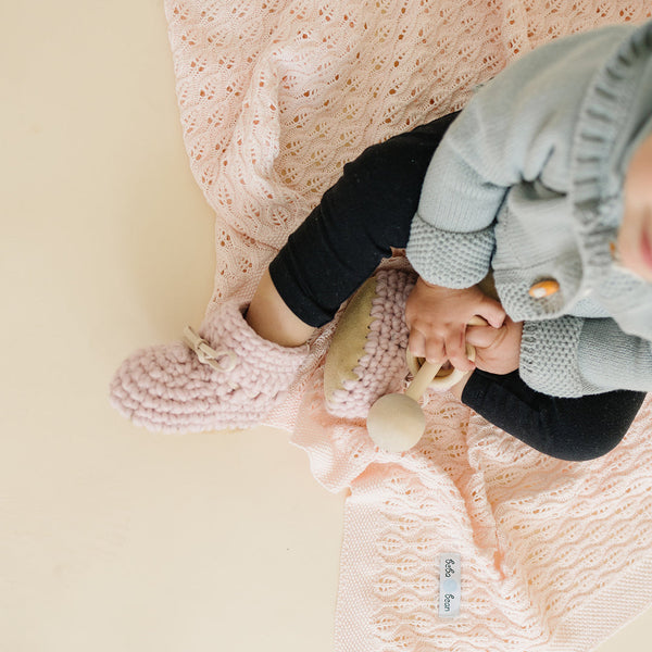 Beba Bean Baby Leaf Blanket