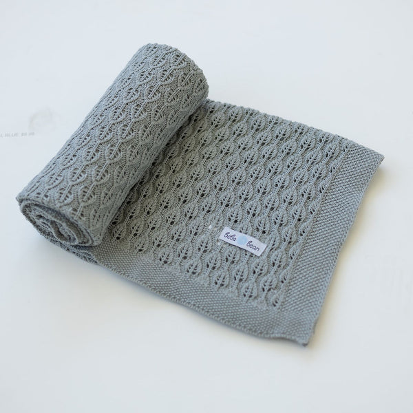 Beba Bean Baby Leaf Blanket