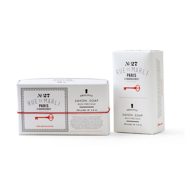 Rue De Marli N°27 Bois Precieux Bar Soap 165g